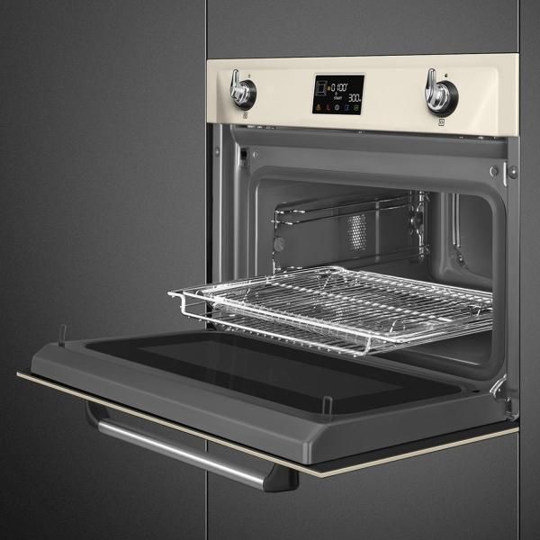 Духовой шкаф с функцией СВЧ Smeg SO4902M1P
