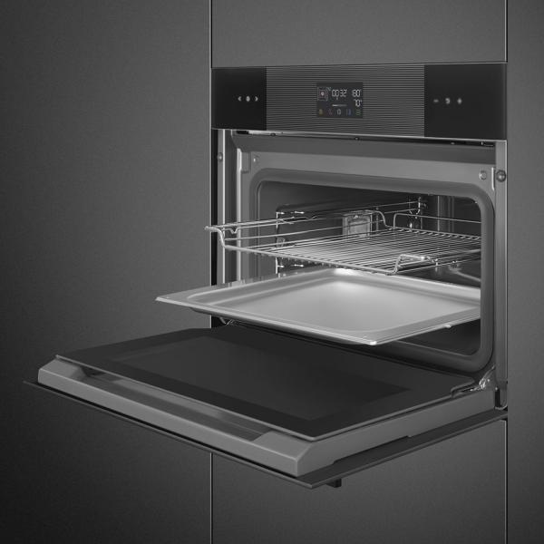 Духовой шкаф с пароваркой Smeg SO4102S3B3