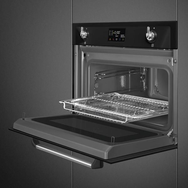 Духовой шкаф с функцией СВЧ Smeg SO4902M1N